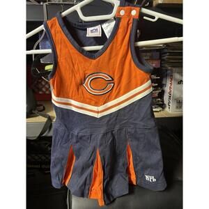 Chicago Bears Baby Dress 24 Months NFL Orange Blue Cheer Outfit‎
